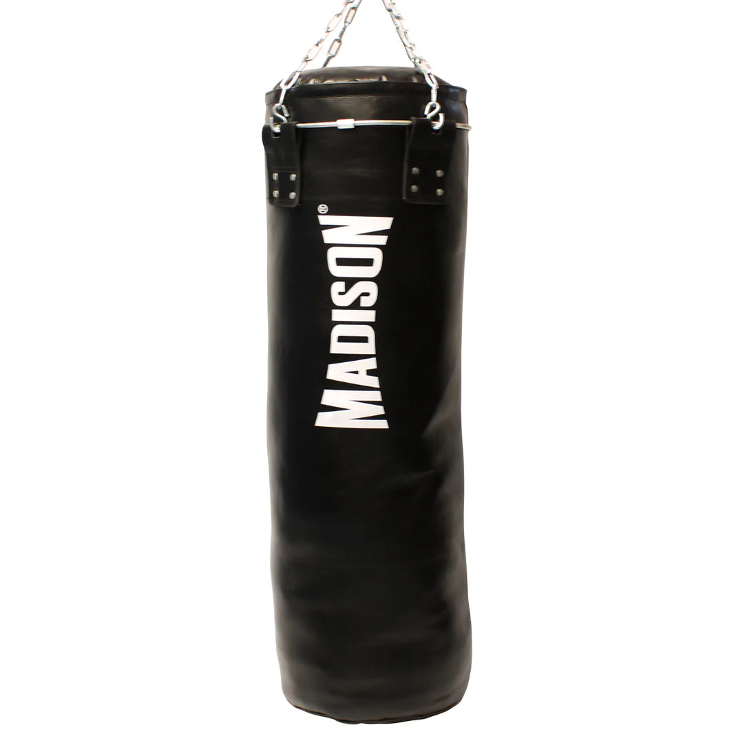 Madison 4ft Leather Punchbag with Steel Loop