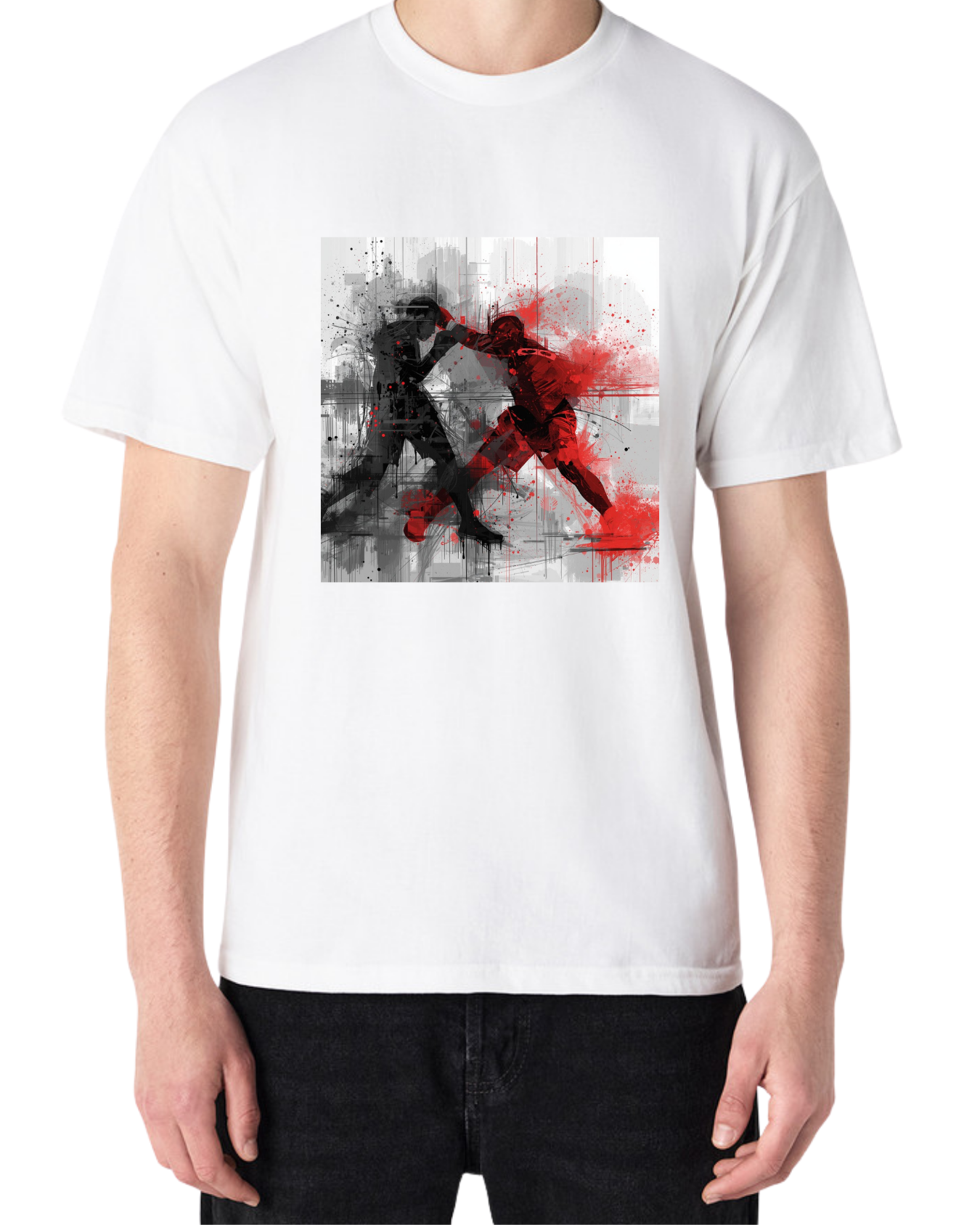 Fight Motion Art Tee