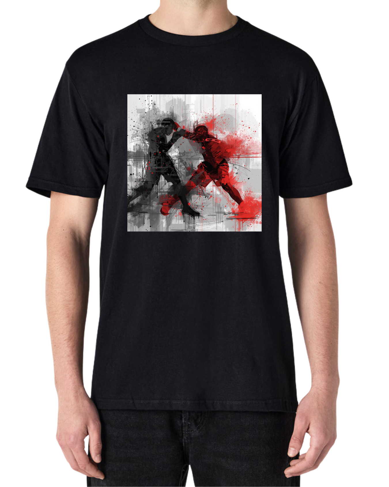 Fight Motion Art Tee