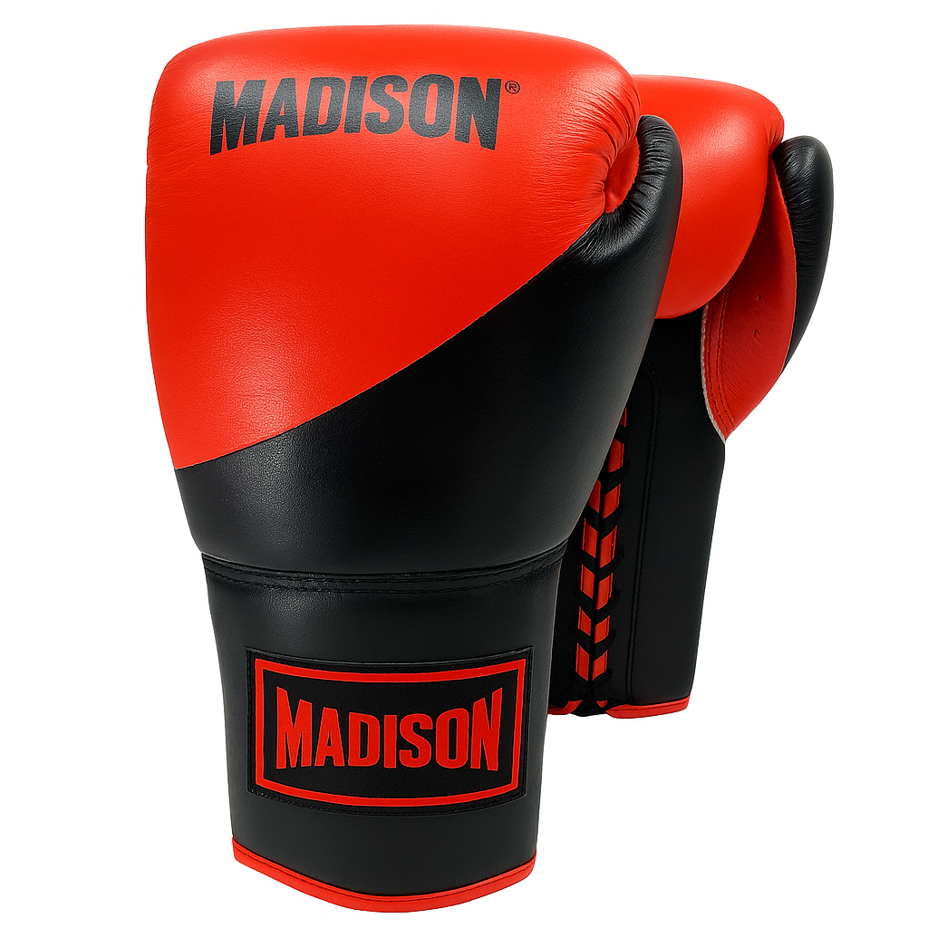 Platinum Boxing Gloves Lace-Up