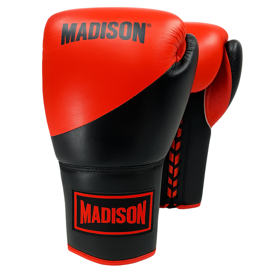 Platinum Boxing Gloves Lace-Up