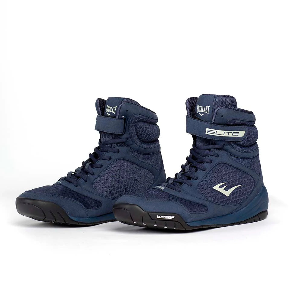 Everlast Elite2 Pro Hi-Top Boxing Boots NAVY