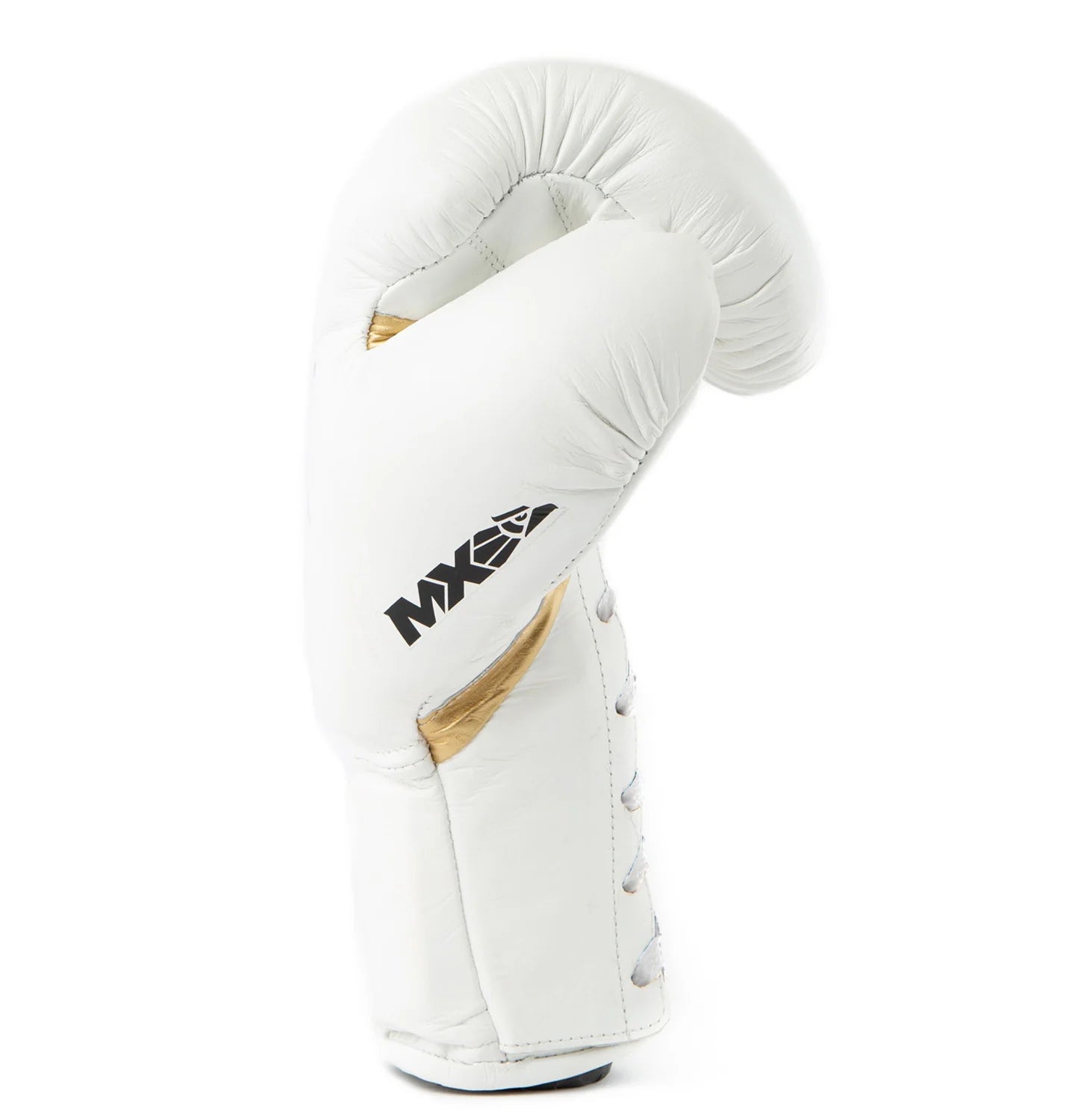 Everlast Mx2 Training Gloves 12oz Laces - WHITE/GOLD