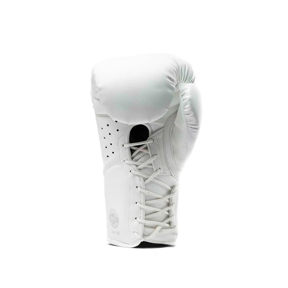 Everlast Elite2 Pro Training Gloves Laces WHITE 16oz