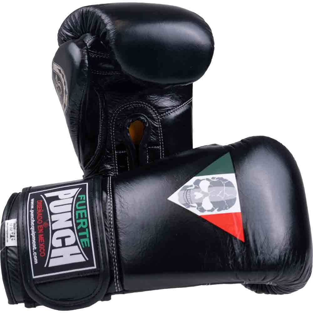 Punch Mexican Lucky 13 Black Boxing Gloves