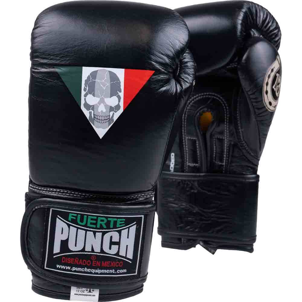 Punch Mexican Lucky 13 Black Boxing Gloves