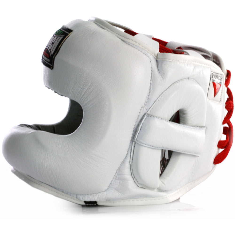 Punch Ultra Nose Protector Headguard - WHITE