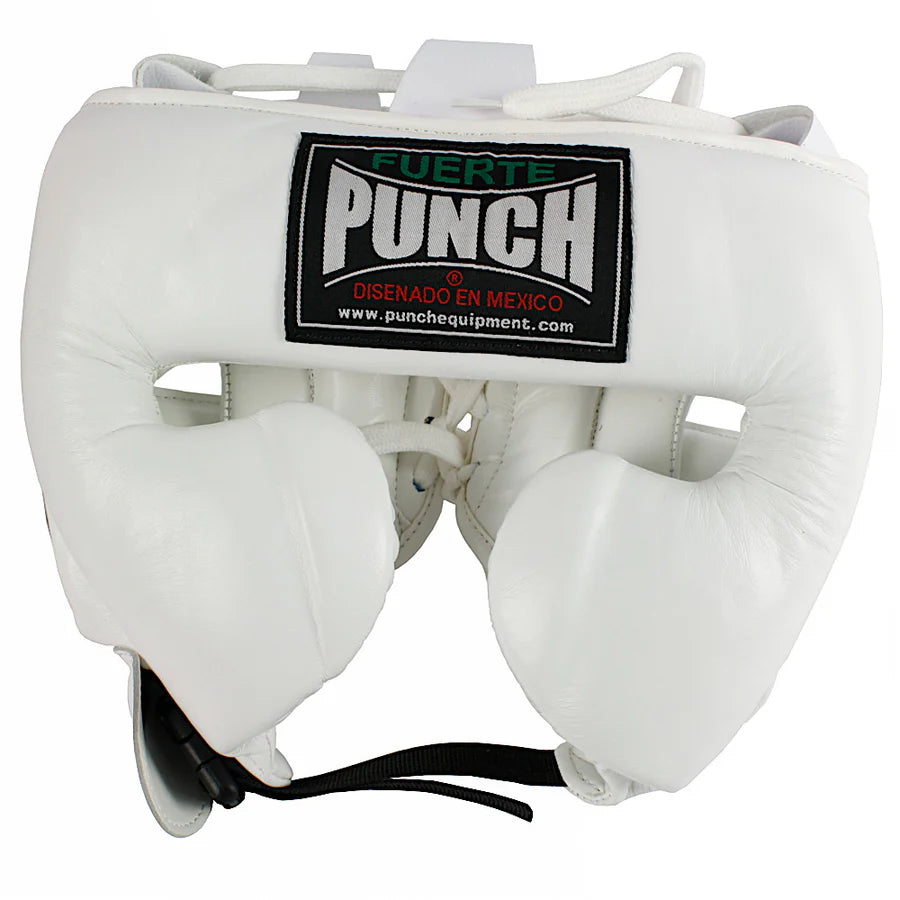 Punch Mexican Fuerte Ultra Headguard- WHITE